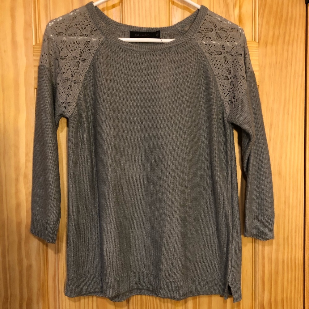 NWT The Limited - Gray Top